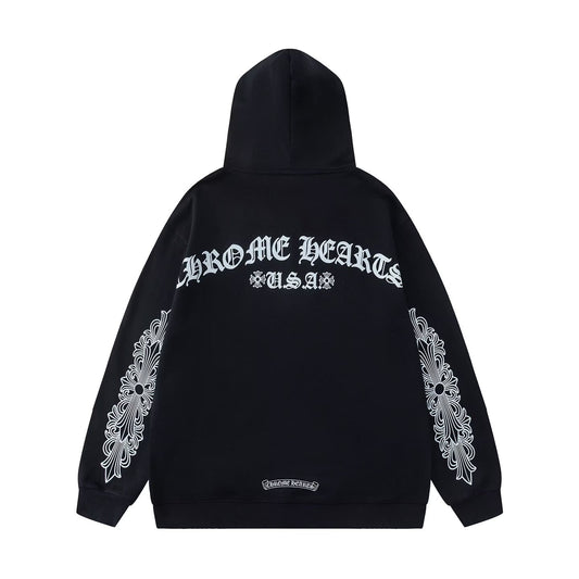 Chrome Hearts Zip Up Hoodie